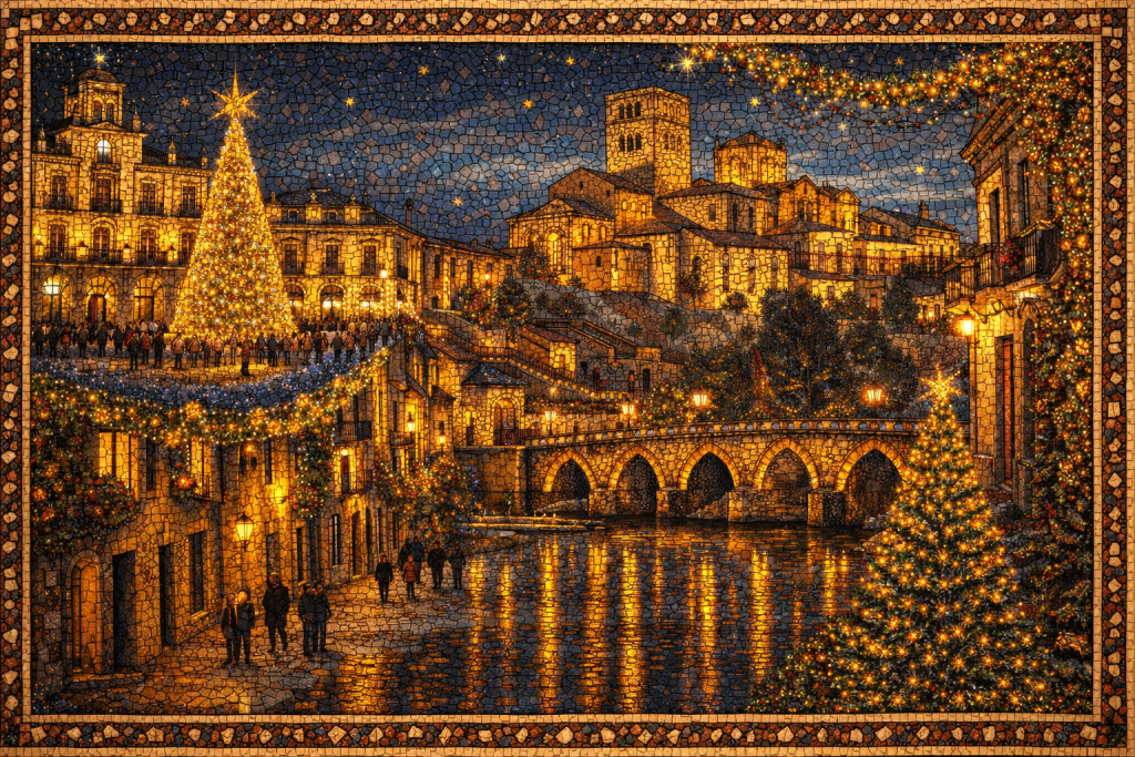 Visitar las luces navideñas de Zamora