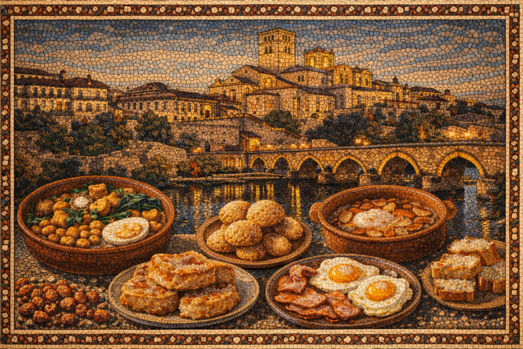 Semana Santa en Zamora gastronomía tradicional